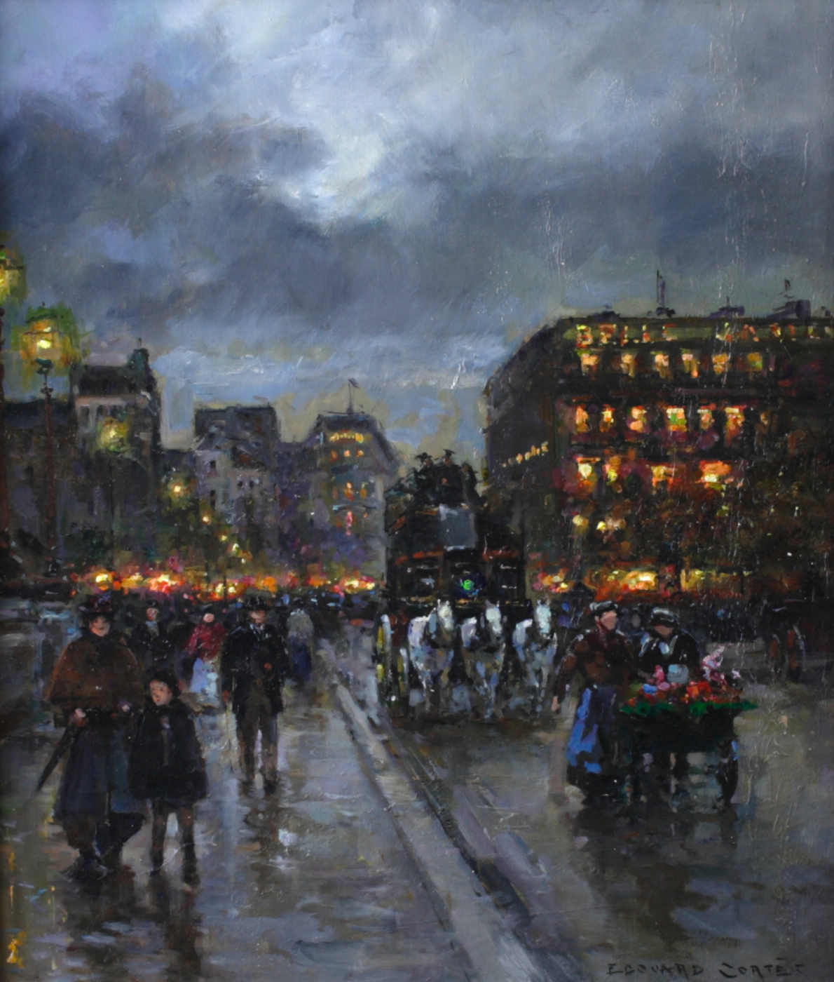 Edouard Leon Cortes картины