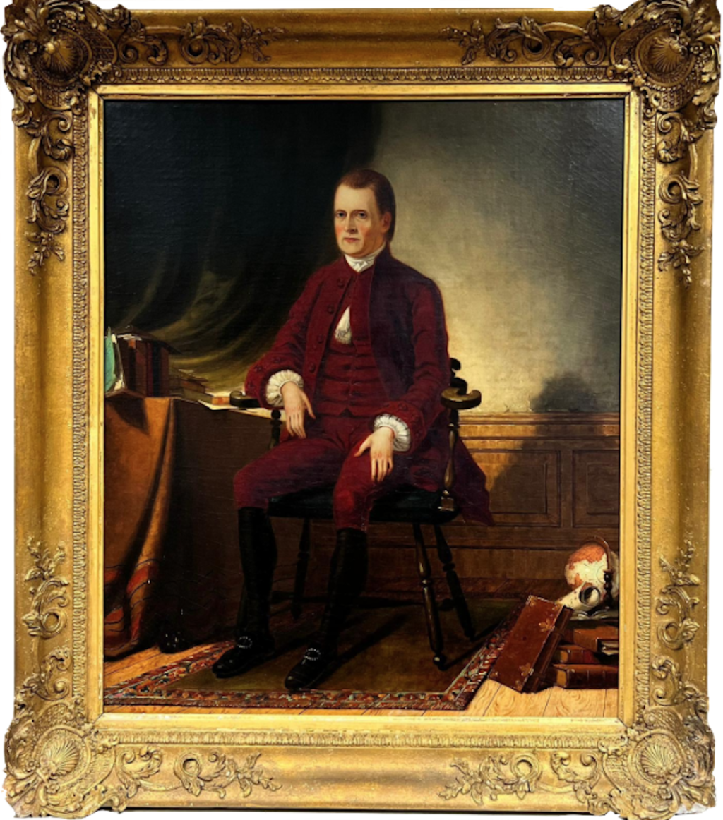 Portrait of Roger Sherman (American Founding Father painting, American ...